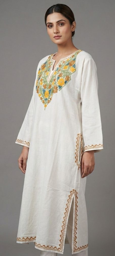 AAYAT Ivory Kashmiri Aari Phiran