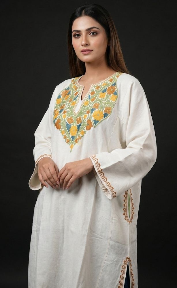 AAYAT Ivory Kashmiri Aari Phiran