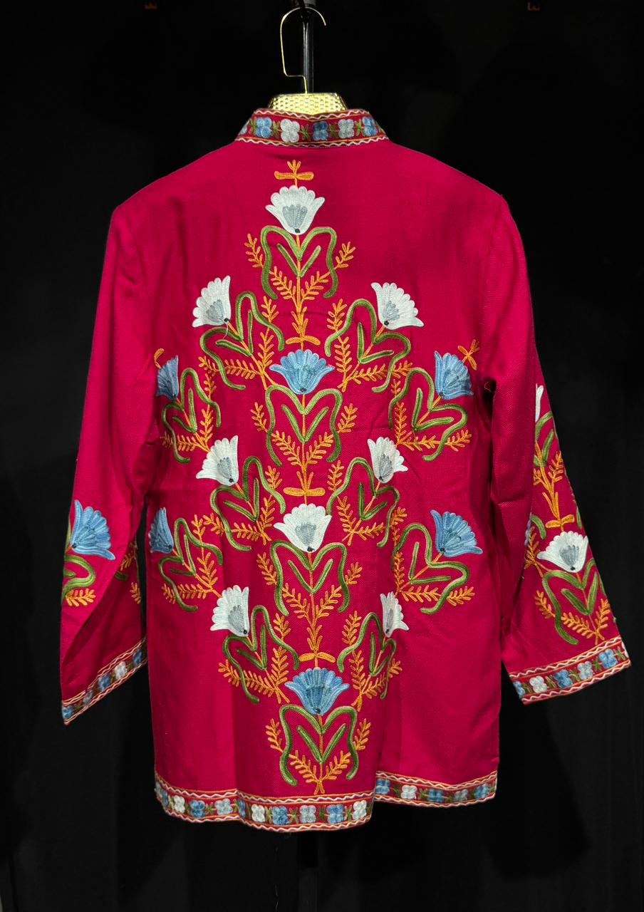 Shehnaaz Luxury Kashmiri Floral Jacket
