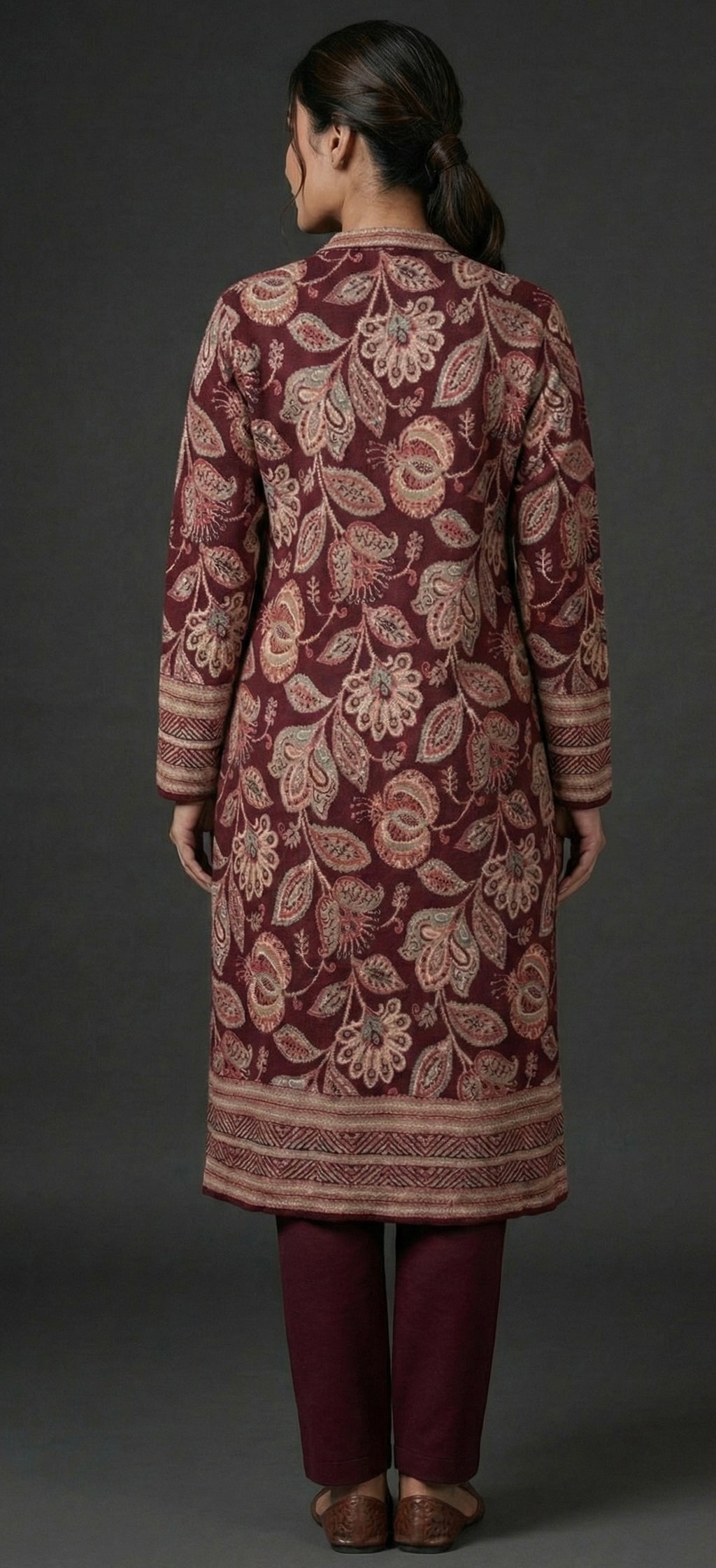 Tanirika – Premium Wool Embroidered 3-Piece Winter Set