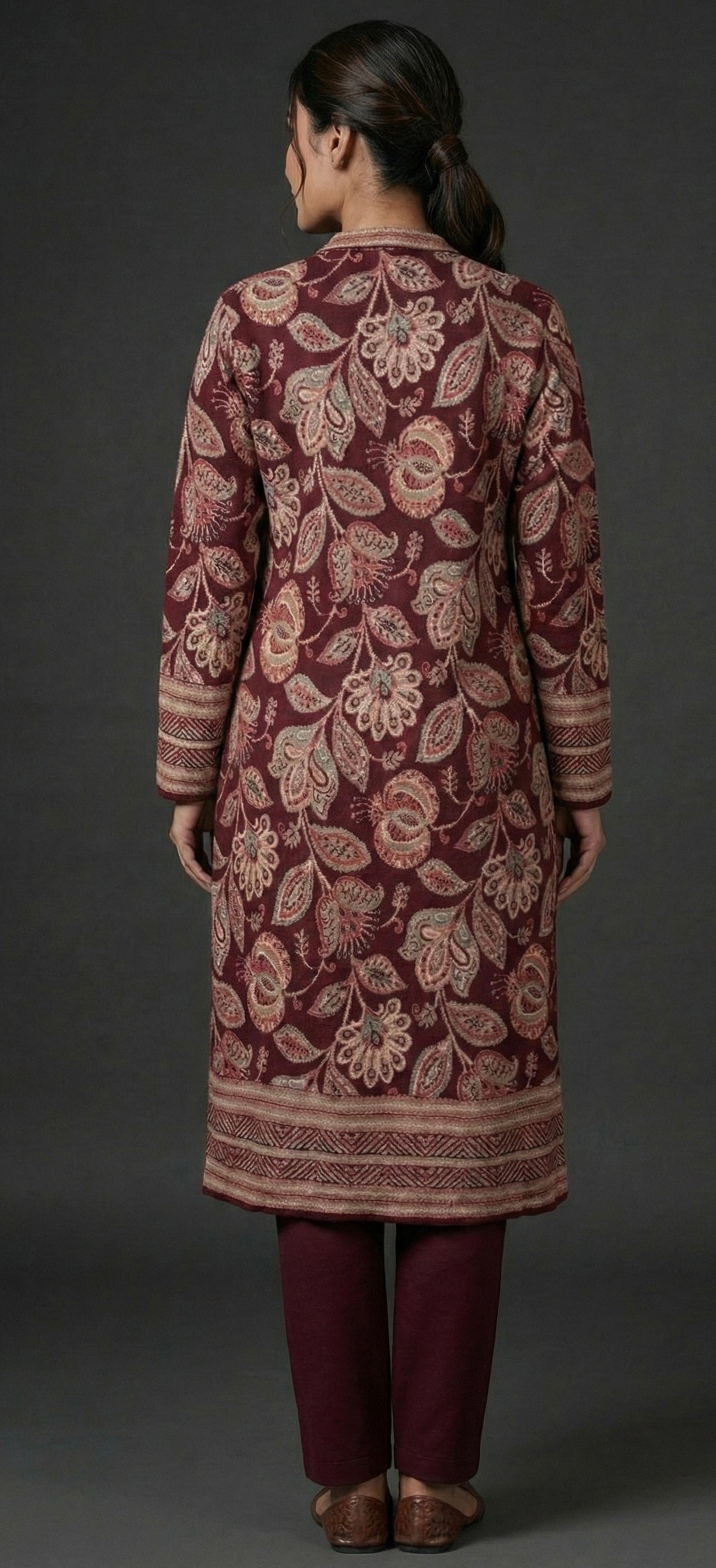 Tanirika – Premium Wool Embroidered 3-Piece Winter Set