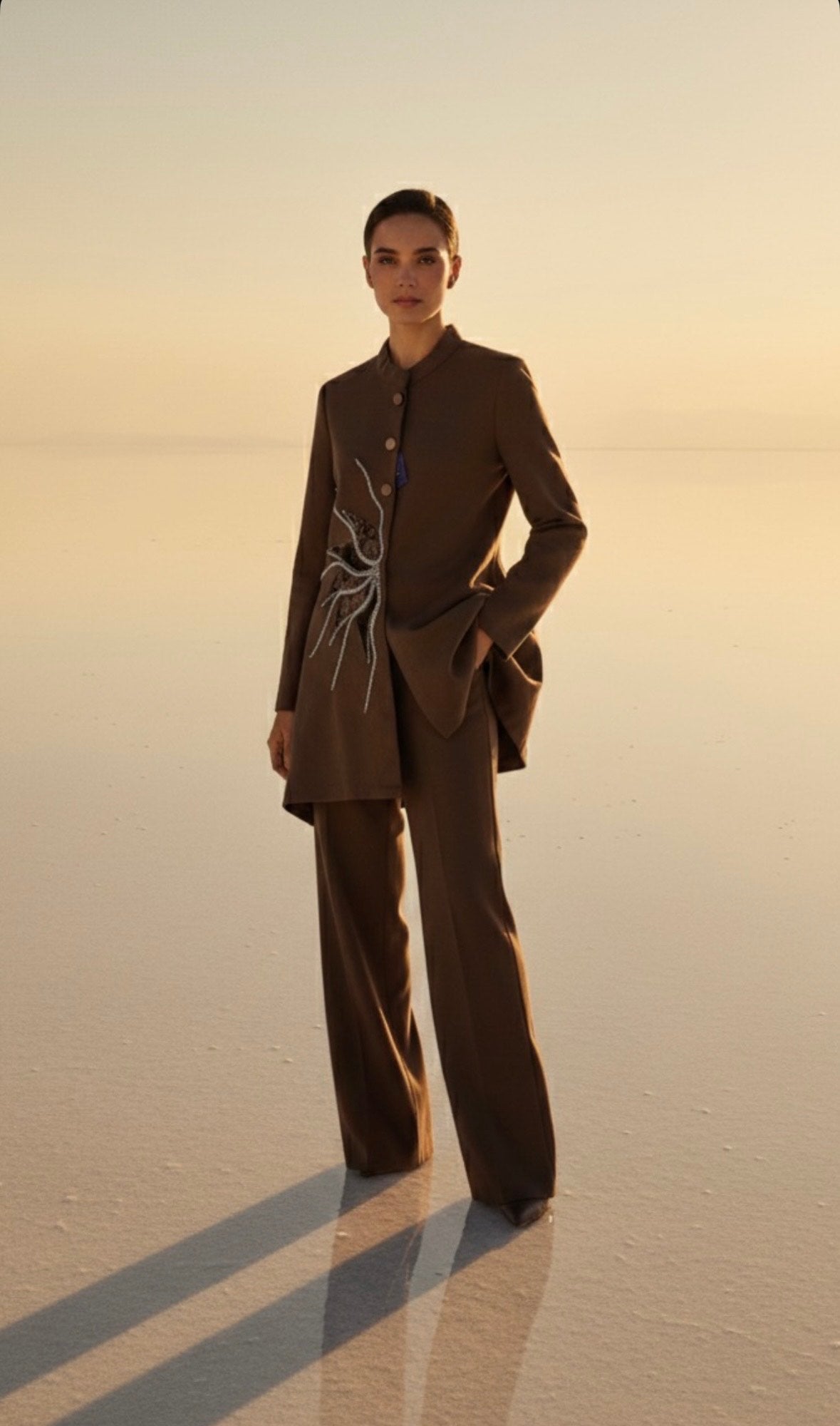 AURELLE Signature Embroidered Co-Ord Set