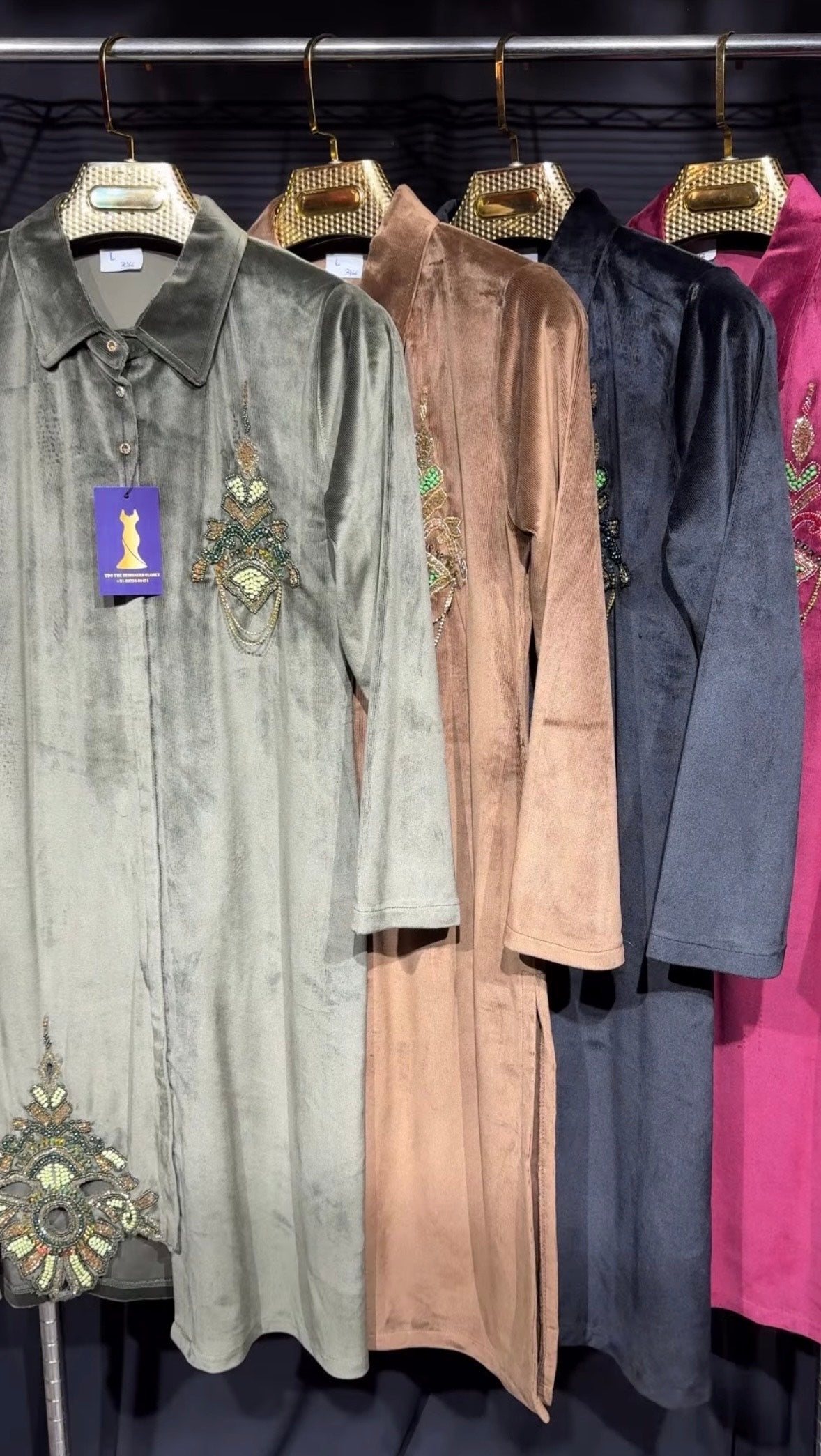 NOUMIRA Velvet Heritage Co-Ord Set